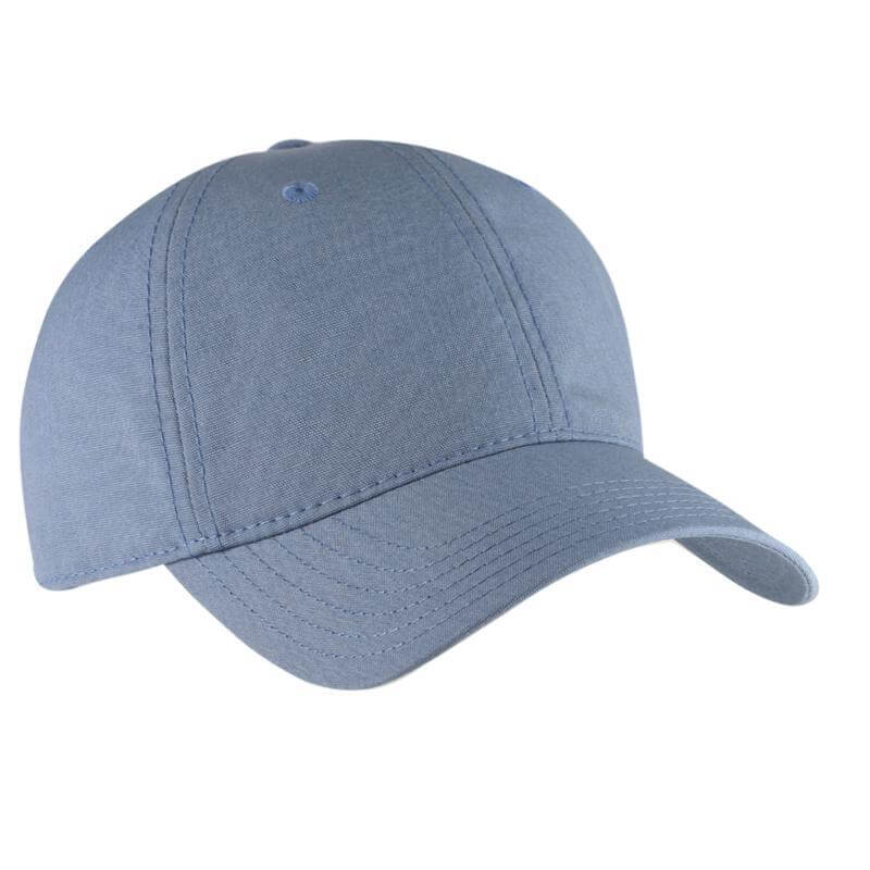 Santhome Recycled 6 Panel Relaxed Fit Cap - Sky Blue