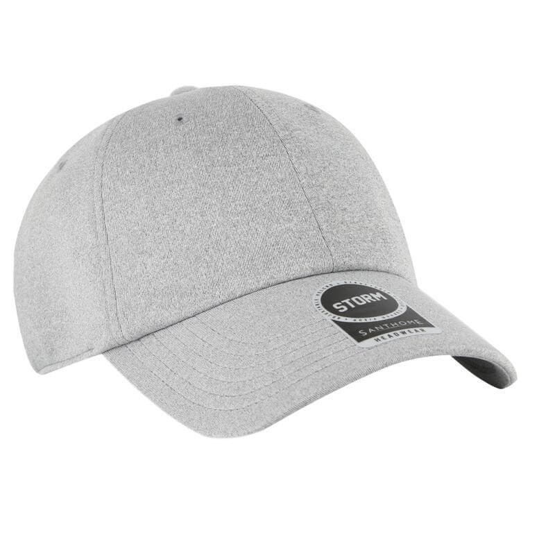 Santhome Textured 6-panel Cap - Grey