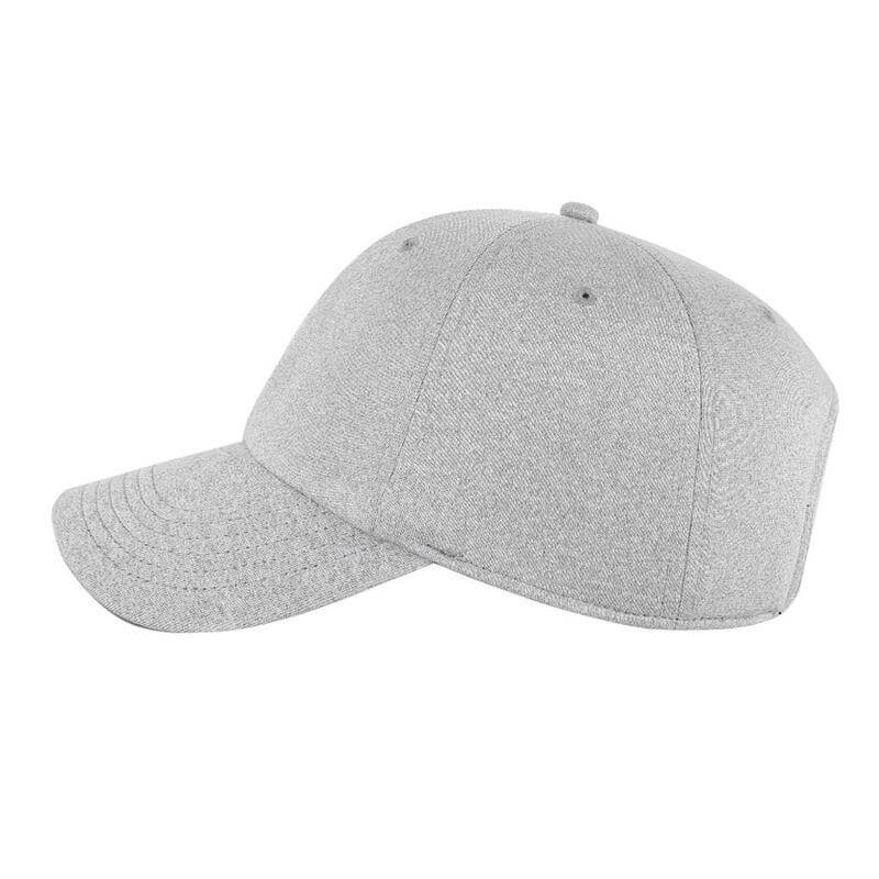 Santhome Textured 6-panel Cap - Grey