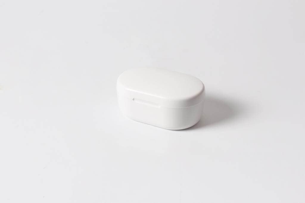 RCS standard recycled plastic TWS Wireless Earbuds - White
