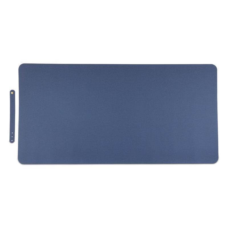 CHANGE ZERO Recycled PU Desk Pad - Navy Blue