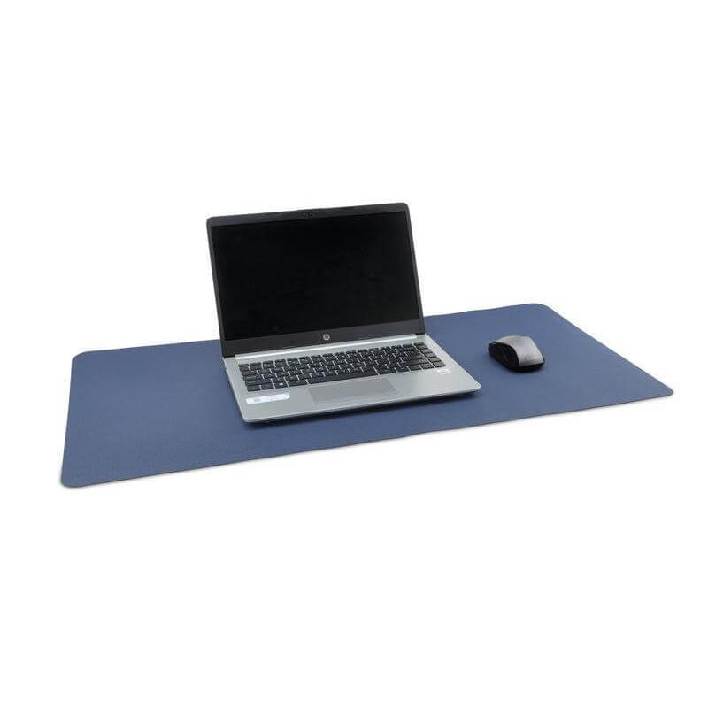 CHANGE ZERO Recycled PU Desk Pad - Navy Blue