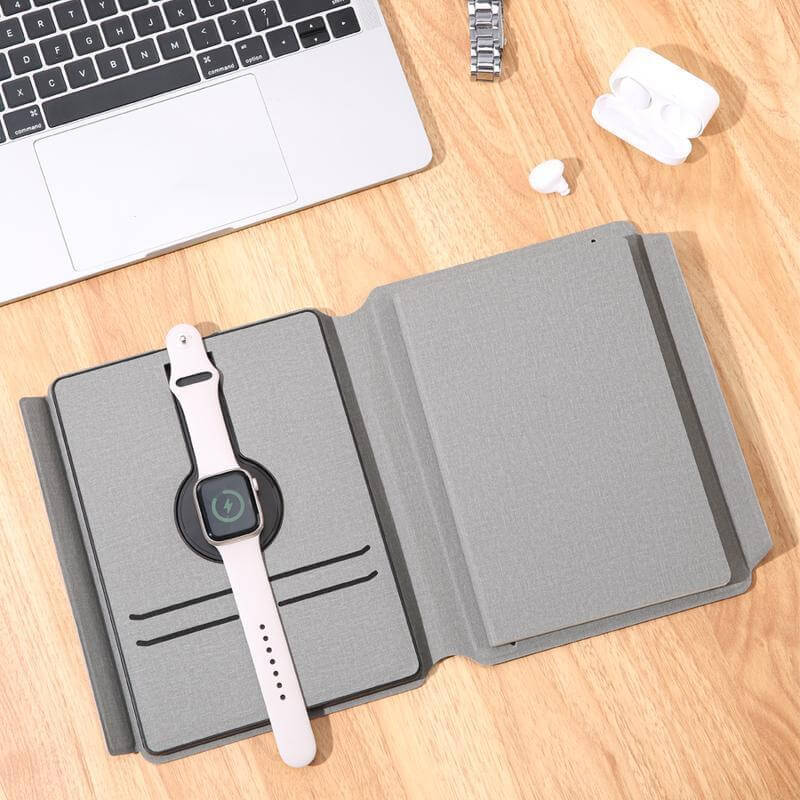 CHANGE ZERO Recycled 10000mAh 15W MagSafe Wireless A5 Organizer 32GB - Grey