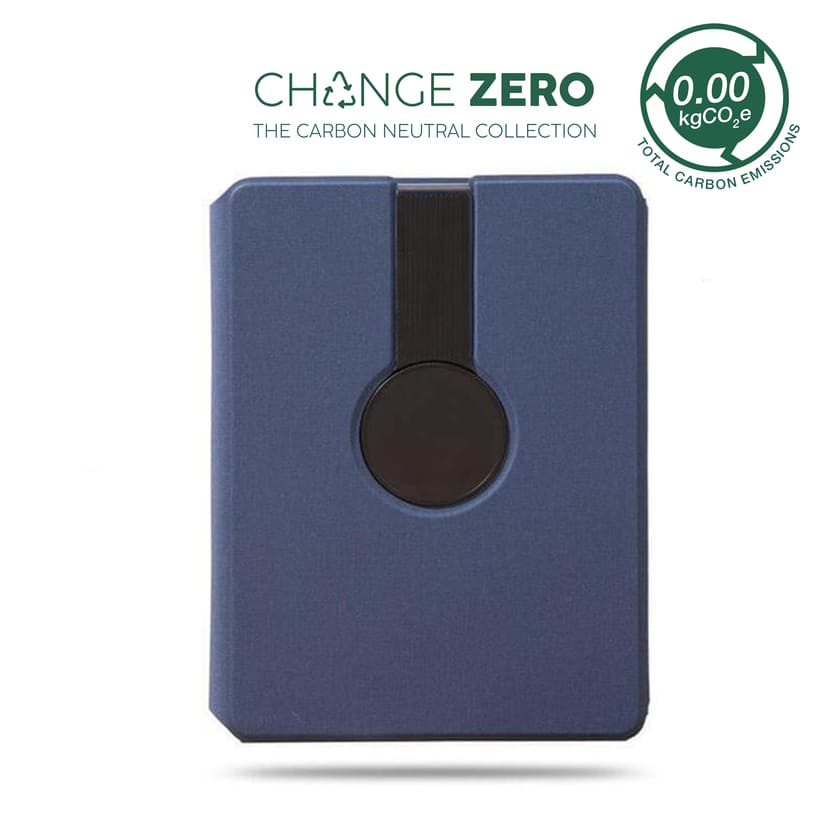 CHANGE ZERO Recycled 10000mAh 15W MagSafe Wireless A5 Organizer 32GB - Navy Blue