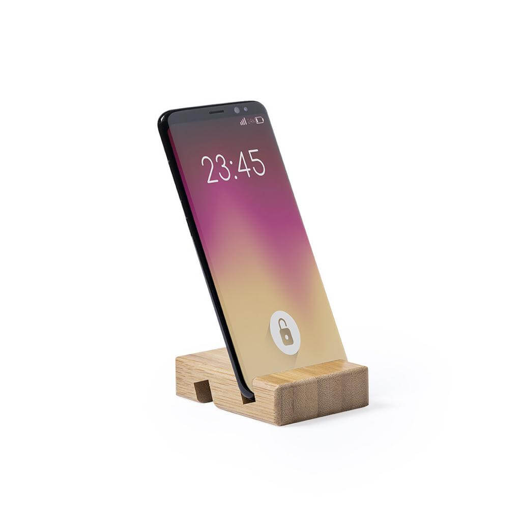 Giftology Bamboo Mobile Holder & Stand