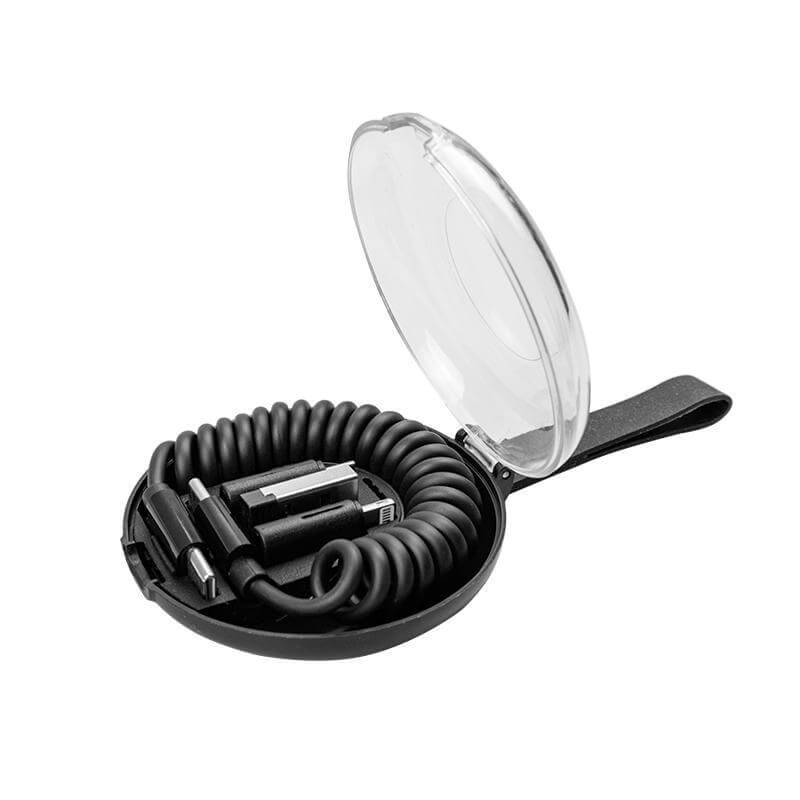 Giftology Curled Cable & Adapter Kit