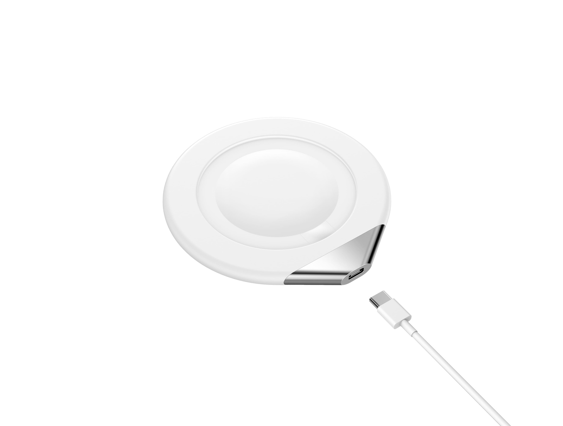 Smart Mug Warmer with Wireless Charger - White