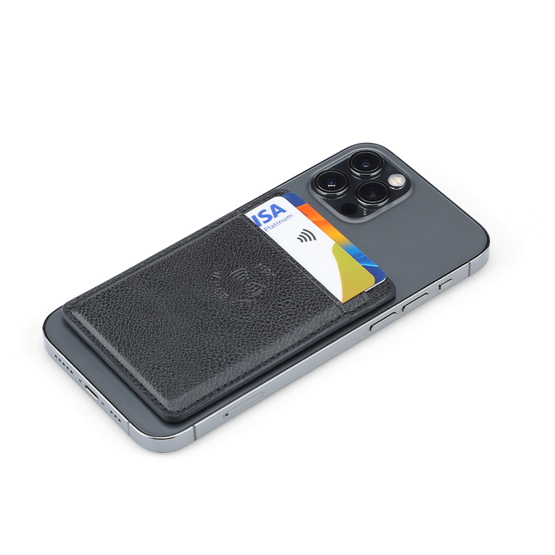 Santhome® 2-in-1 Mag Cardholder and Inbuilt NFC Digital Business Card - Black