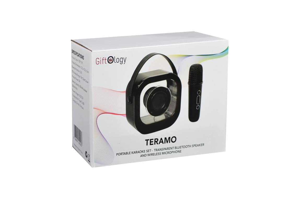 Portable Karaoke Speaker Set with Wireless Microphone