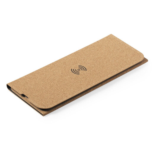 Giftology Cork Mouse Pad with 15W Wireless Charger