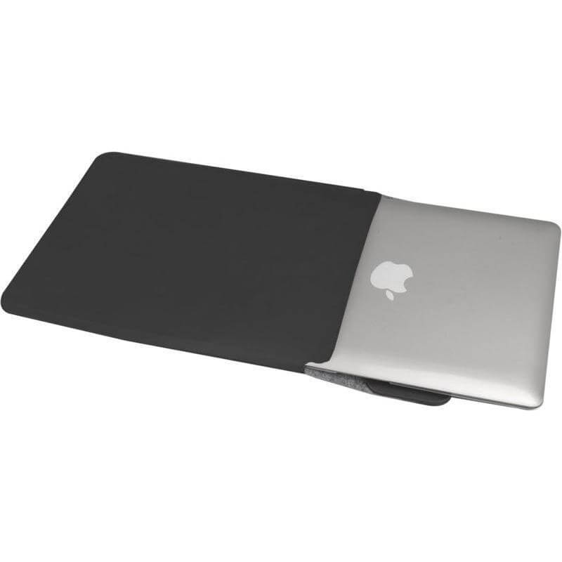 Giftology 14" Felt Laptop Sleeve With 15W Magnetic Charger - Black