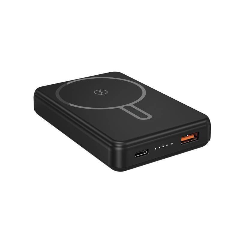 Giftology 10,000 mAh Magnetic Wireless Powerbank in Gift Box - Black