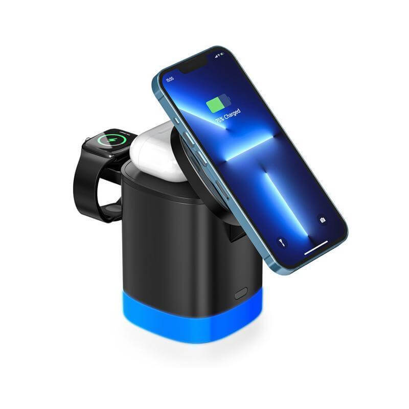 Giftology Mag 3-In-1 Compact Wireless Charger