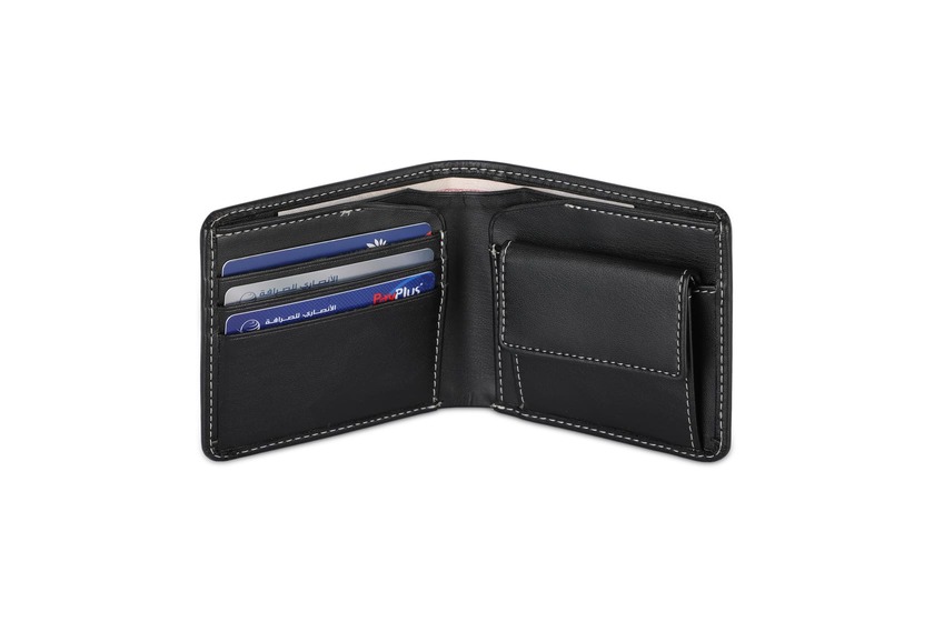 eco-neutral® Cactus Leather Men's Wallet with Coin Pocket