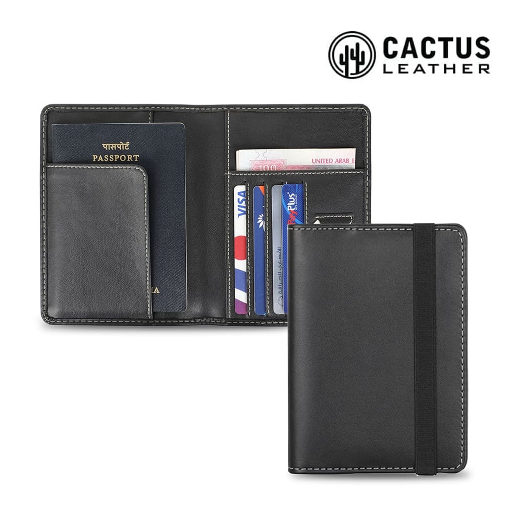 eco-neutral® Cactus Leather Passport Wallet