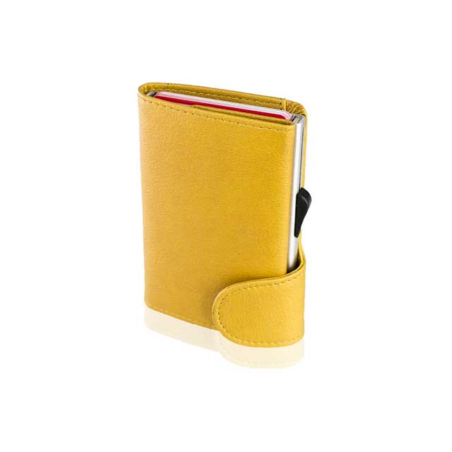 SANTHOME PU Cardholder Wallet Camel