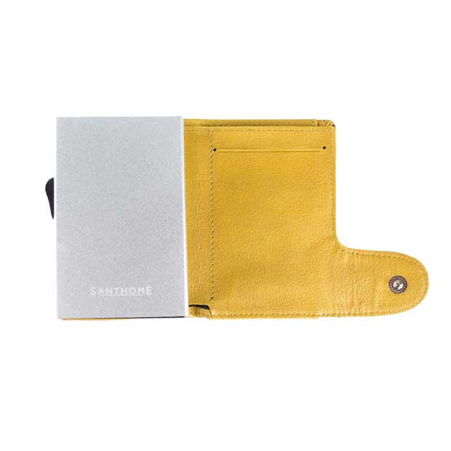 SANTHOME PU Cardholder Wallet Camel