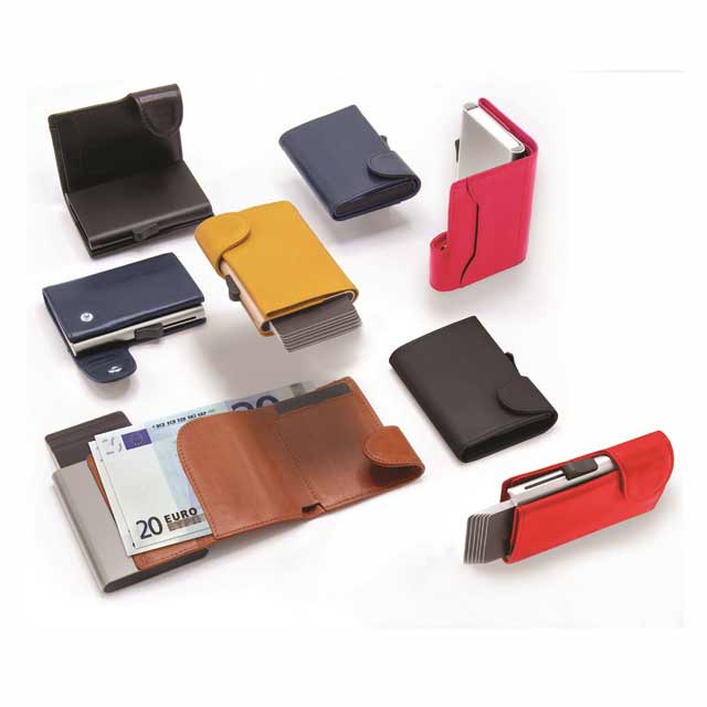 SANTHOME PU Cardholder Wallet Camel