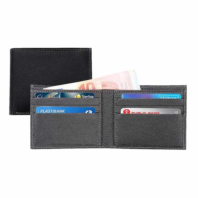 SANTHOME Men's Wallet In Genuine Leather (Anti-microbial)