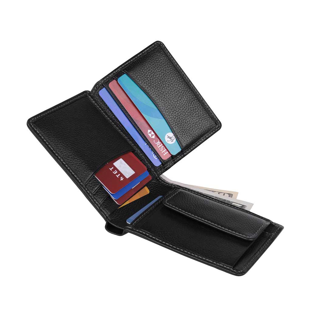 SANTHOME Men's Wallet In Genuine Leather (Anti-microbial)
