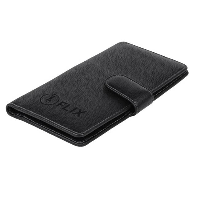 SANTHOME Travel Wallet in Genuine Leather (Anti-microbial)