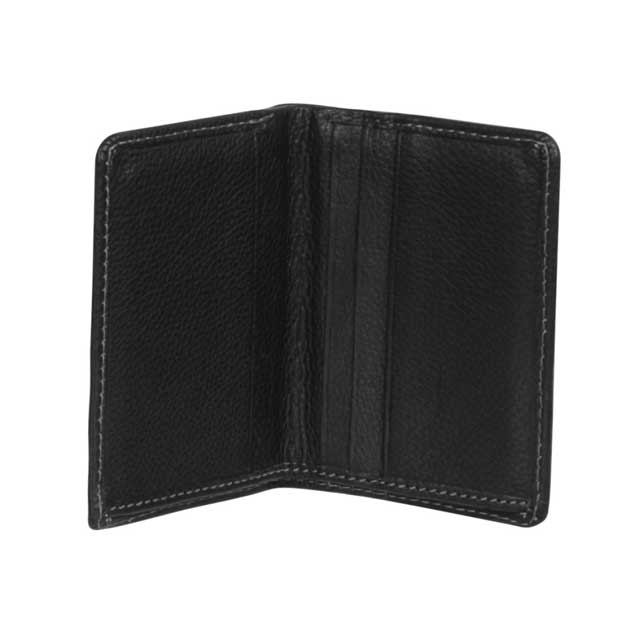 SANTHOME Card Case In Genuine Leather (Anti-microbial)