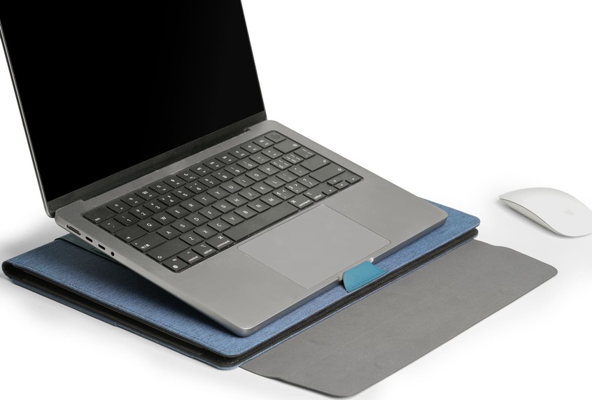CHANGE Collection RPET Laptop Case & Workstation - Navy Blue