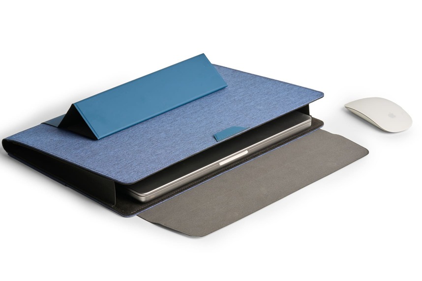 CHANGE Collection RPET Laptop Case & Workstation - Navy Blue