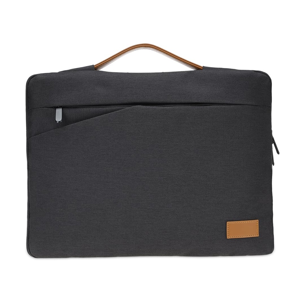 Santhome® 15" Laptop Sleeve - Black/Tan
