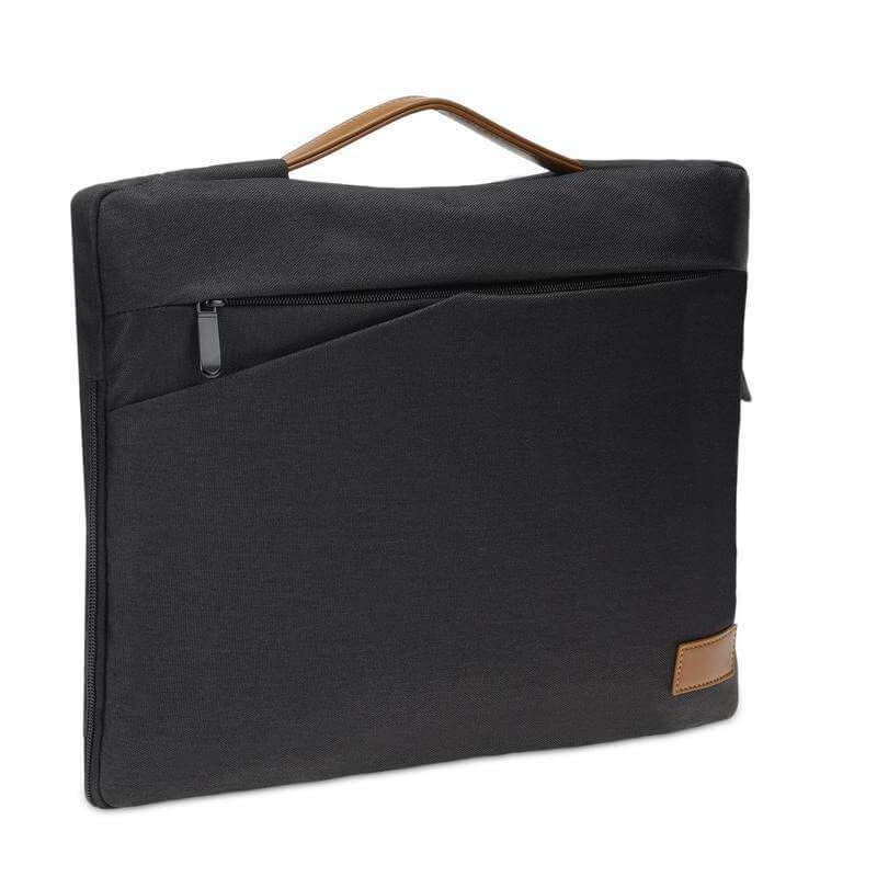 Santhome® 15" Laptop Sleeve - Black/Tan