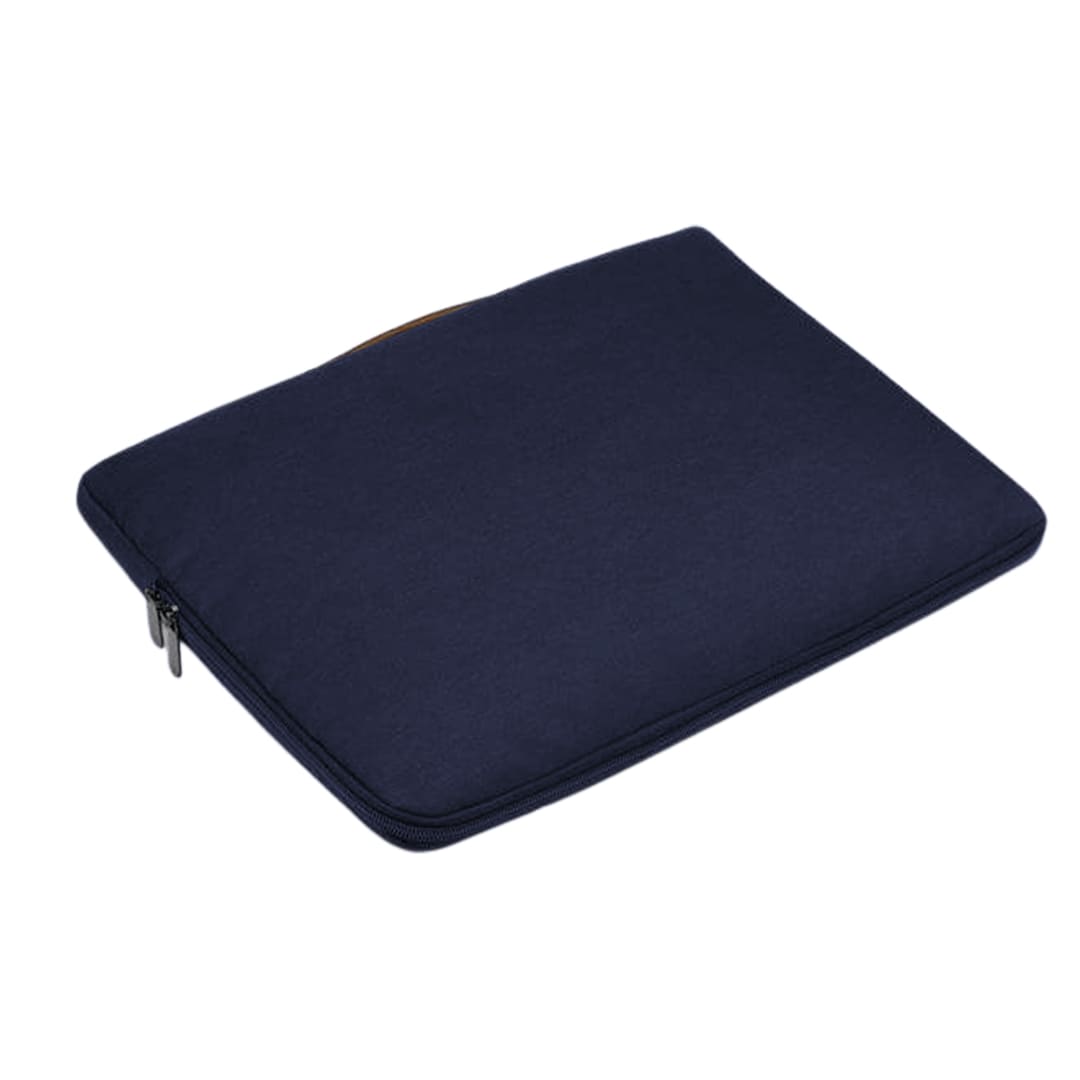 Santhome® 15" Laptop Sleeve - Navy Blue/Tan