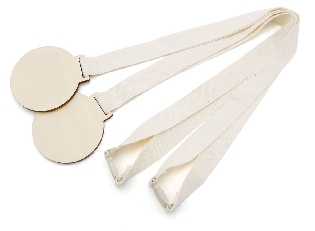 eco-neutral Lightweight Bamboo Medal