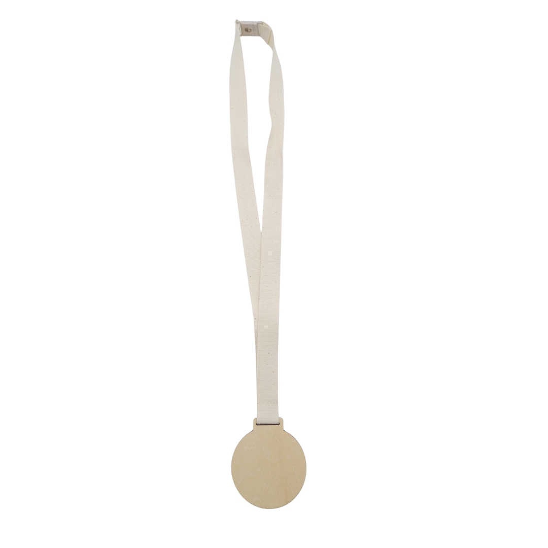 eco-neutral Lightweight Bamboo Medal