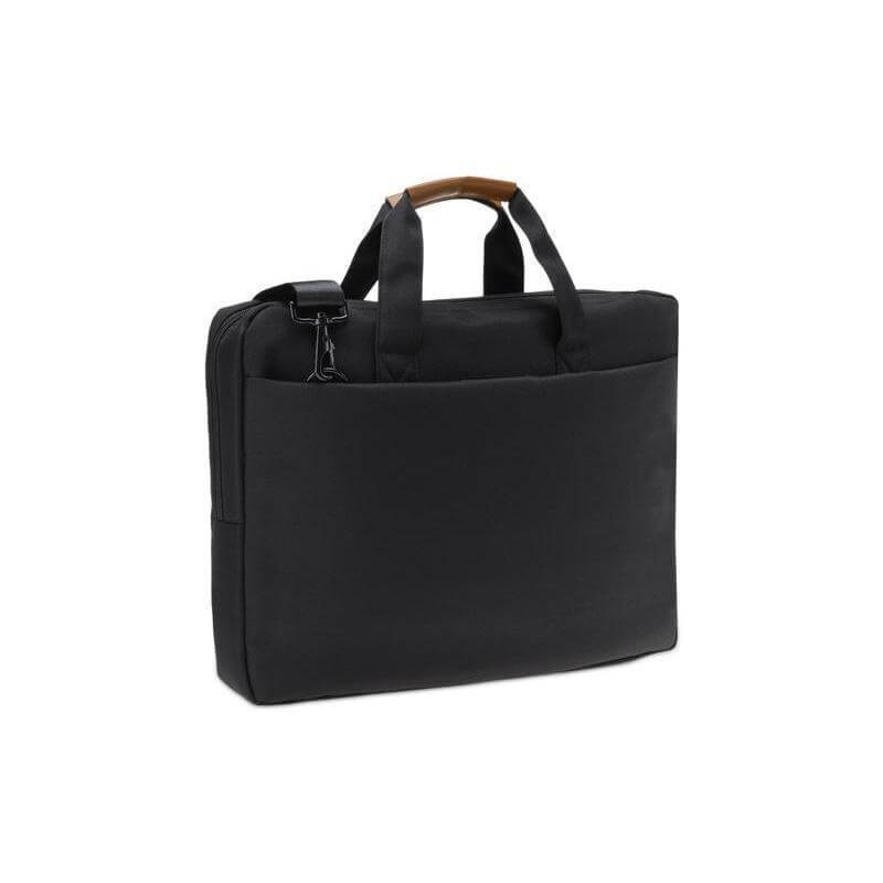 Santhome® 15" Laptop Bag - Black/Tan