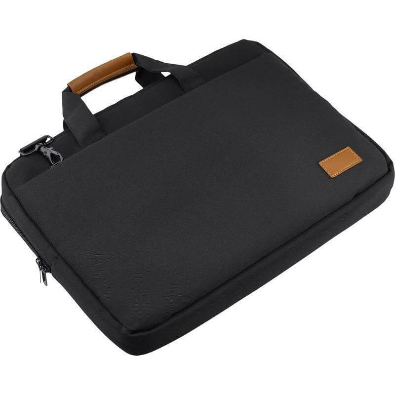 Santhome® 15" Laptop Bag - Black/Tan