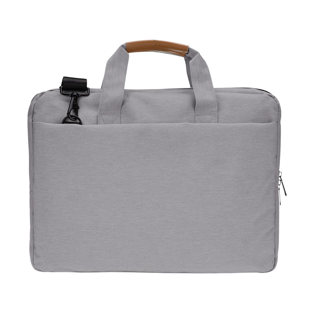 Santhome® 15" Laptop Bag - Grey/Tan