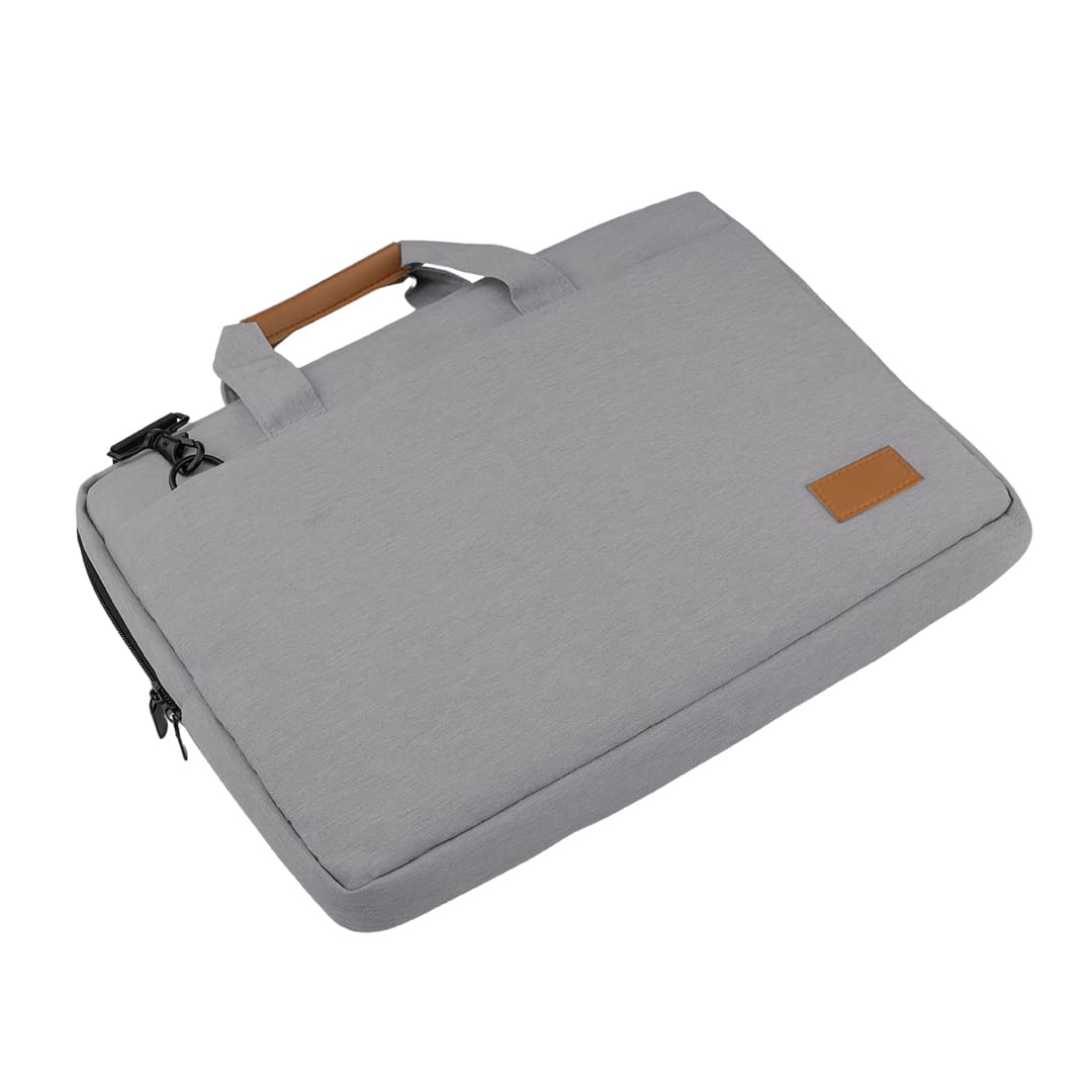 Santhome® 15" Laptop Bag - Grey/Tan