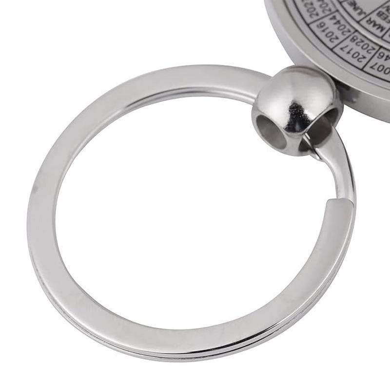 SLIGO - 50 Year Perpetual Calendar Keychain - Silver