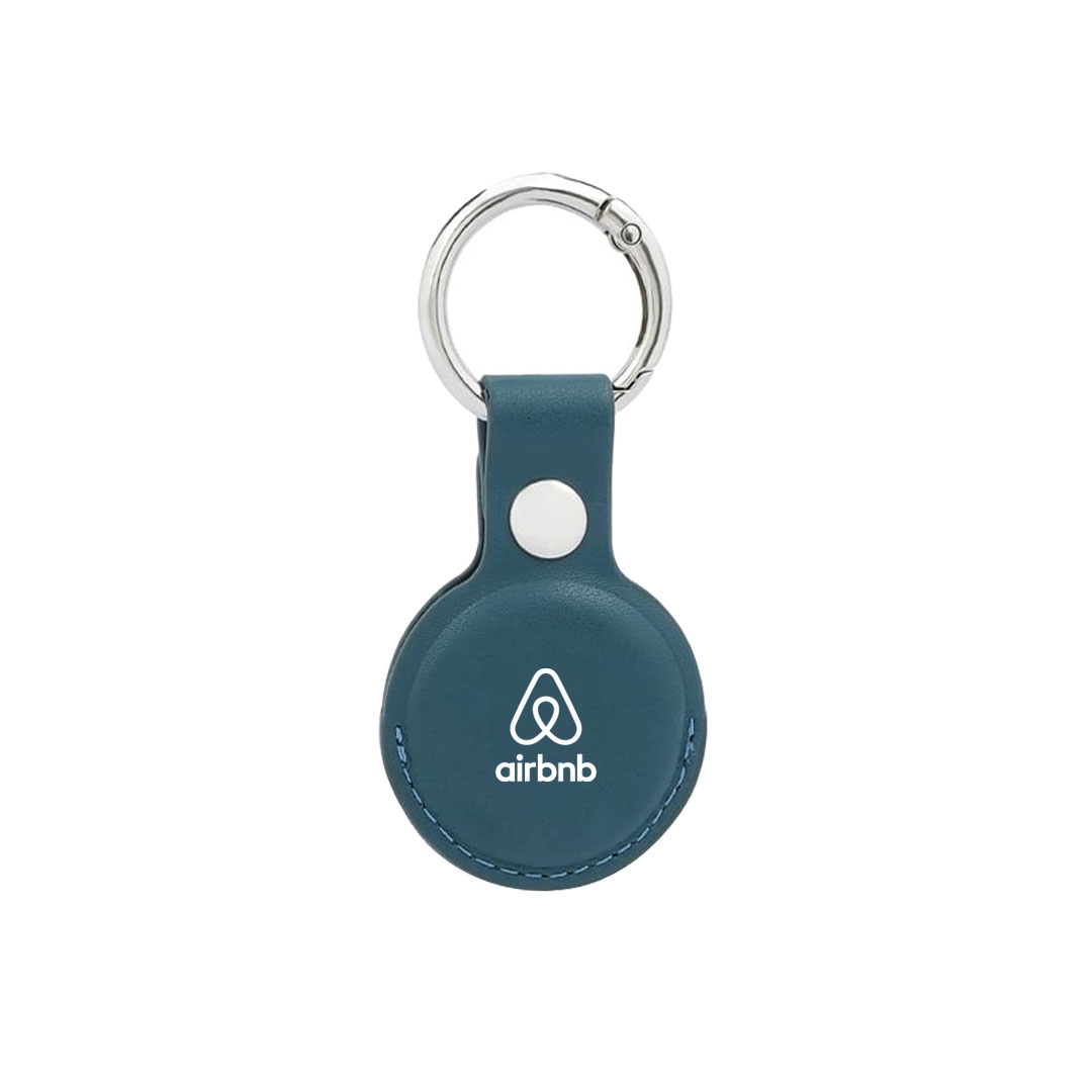 Santhome® PU Keychain with Santhome Tag pocket - Green