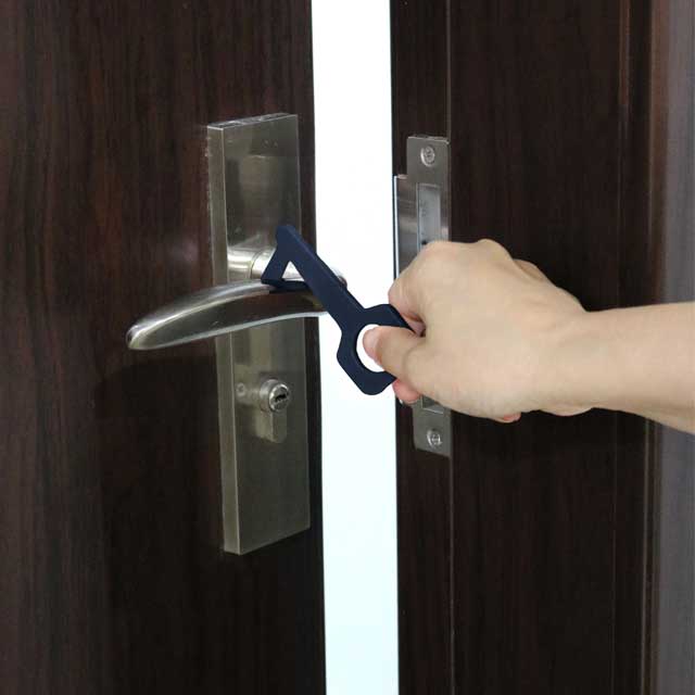 Giftology Keyring Tool - Blue (Anti-Microbial)