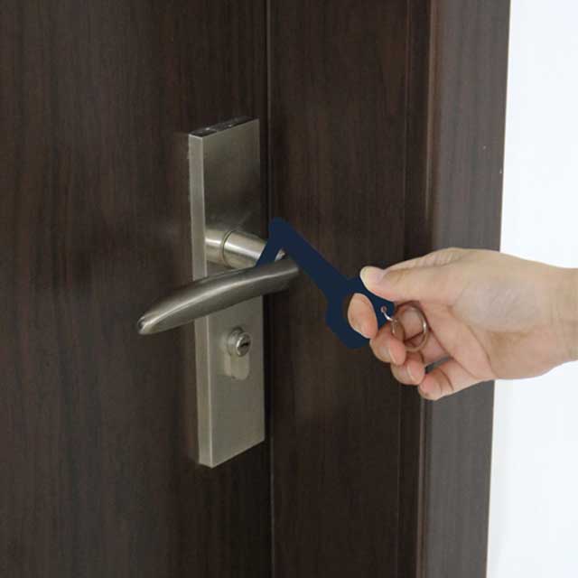 Giftology Keyring Tool - Blue (Anti-Microbial)