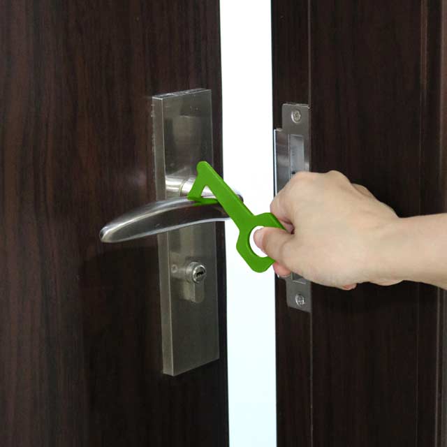 Giftology Keyring Tool - Green (Anti-Microbial)
