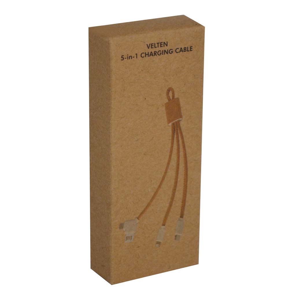 eco-neutral 5-in-1 Multiple Charging Cable