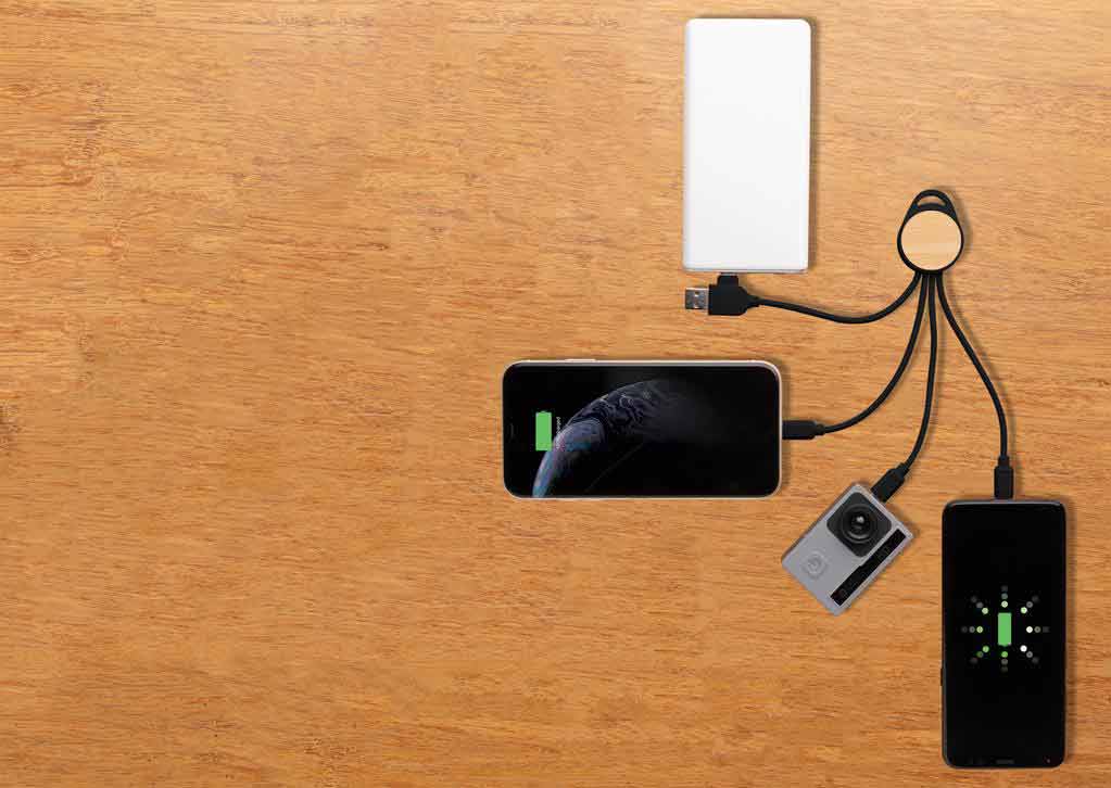 CHANGE Collection RCS Recycled 6-in-1 Multi Cable