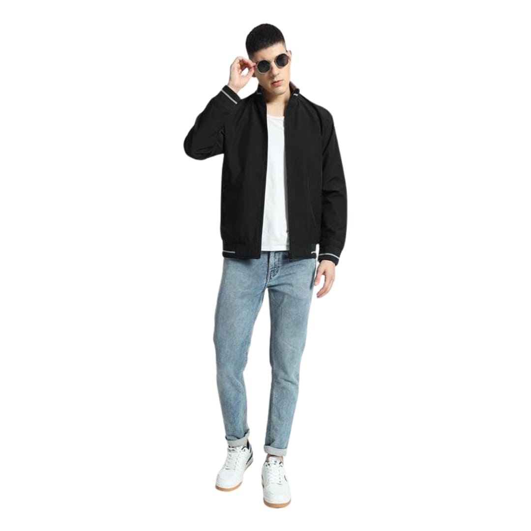 SANTHOME Men's Lightweight Reversible Bomber Jacket