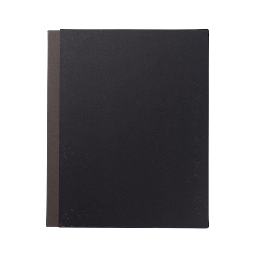 eco-neutral® A5 Hard Cover Notebook & Pen Set - Coffee Paper