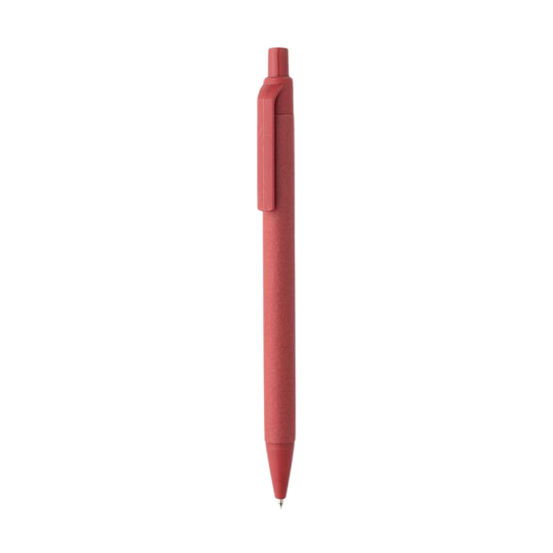 eco-neutral® A5 Hard Cover Notebook & Pen Set - Cherry Paper