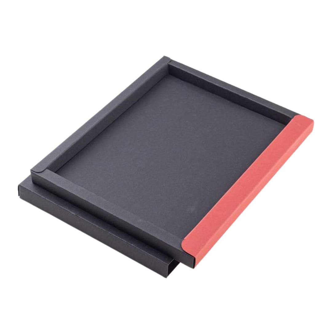 eco-neutral® A5 Hard Cover Notebook & Pen Set - Cherry Paper