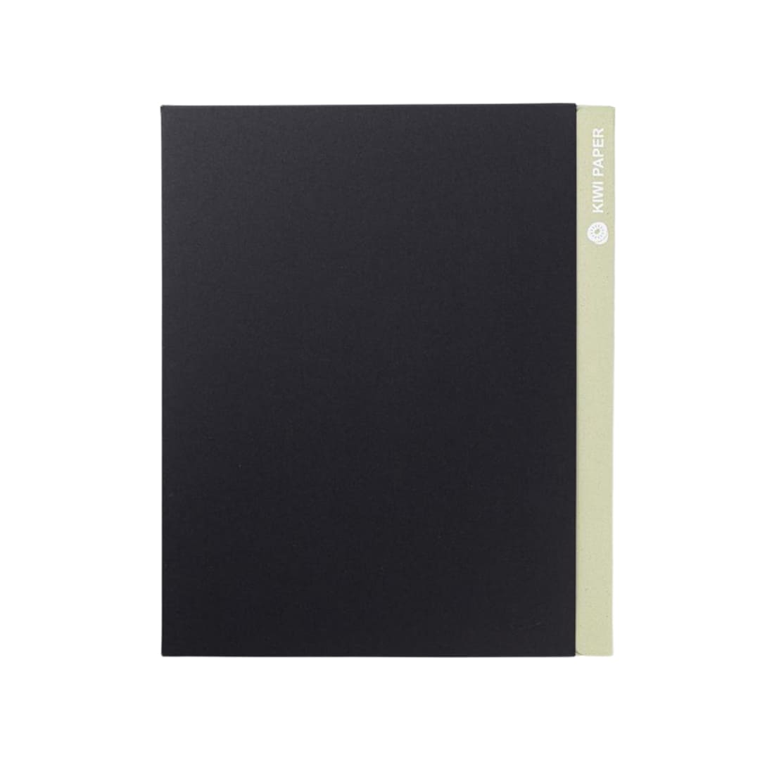eco-neutral® A5 Hard Cover Notebook & Pen Set - Kiwi Paper