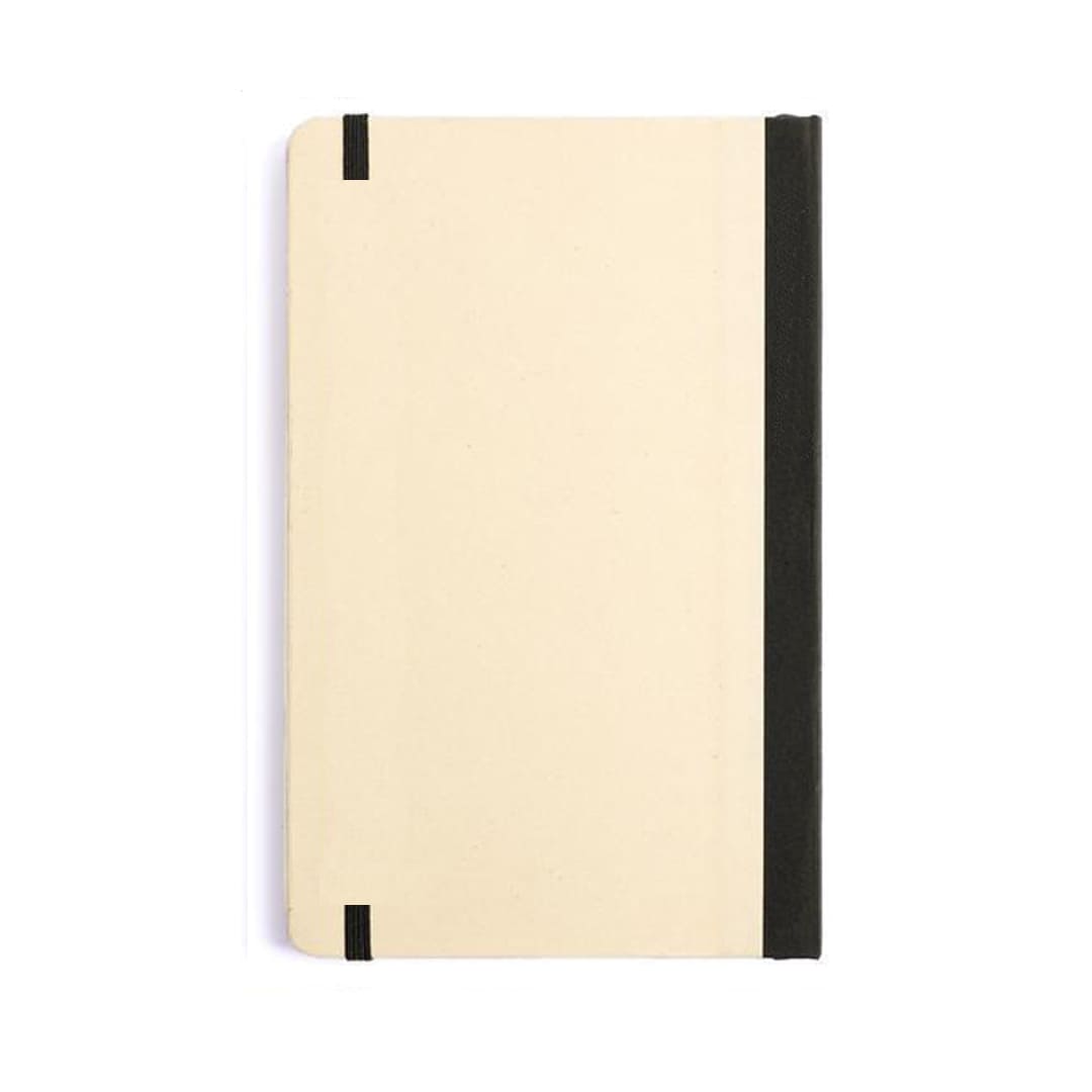eco-neutral Sugarcane Paper A5 Notebook - Black